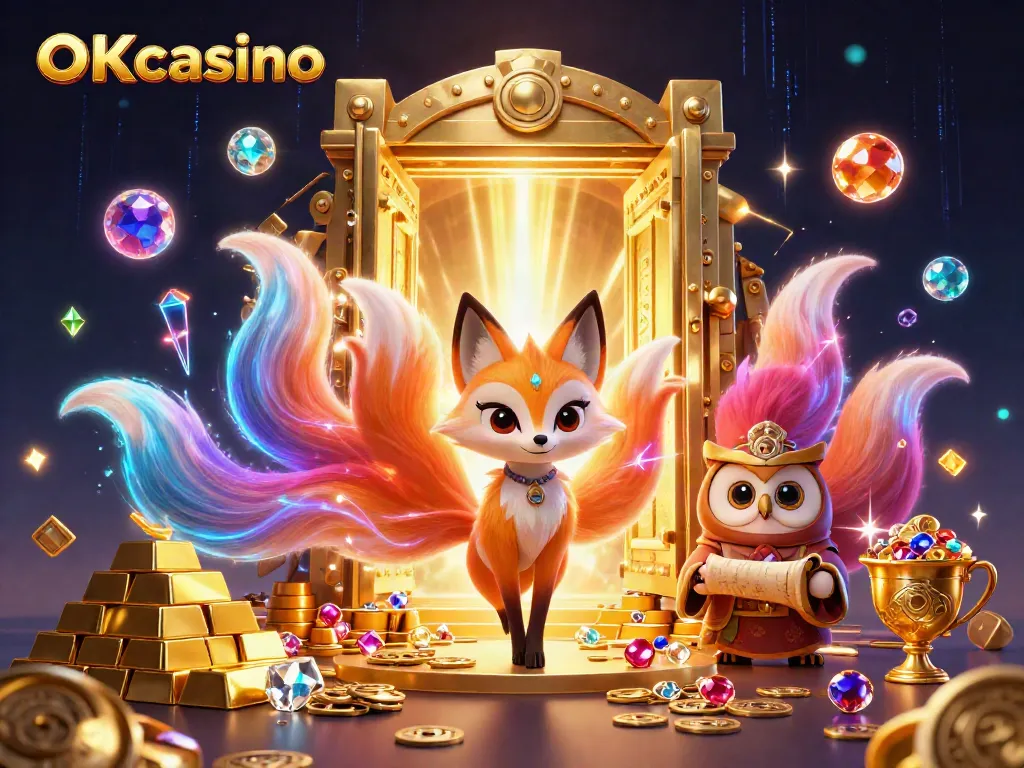 เกมคาสิโนออนไลน์ OKcasino นำเสนอสัญลักษณ์แห่งโชคลาภท่ามกลางโลกที่น่าตื่นเต้น