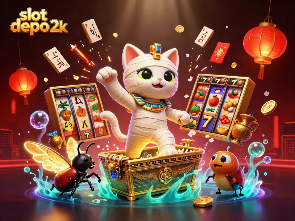 Engage in thrilling gaming experiences at slot depo 2k with vibrant characters and lively elements.