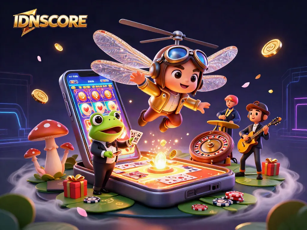 Engage with IDNSCORE for thrilling slot action and dynamic casino gaming experiences.