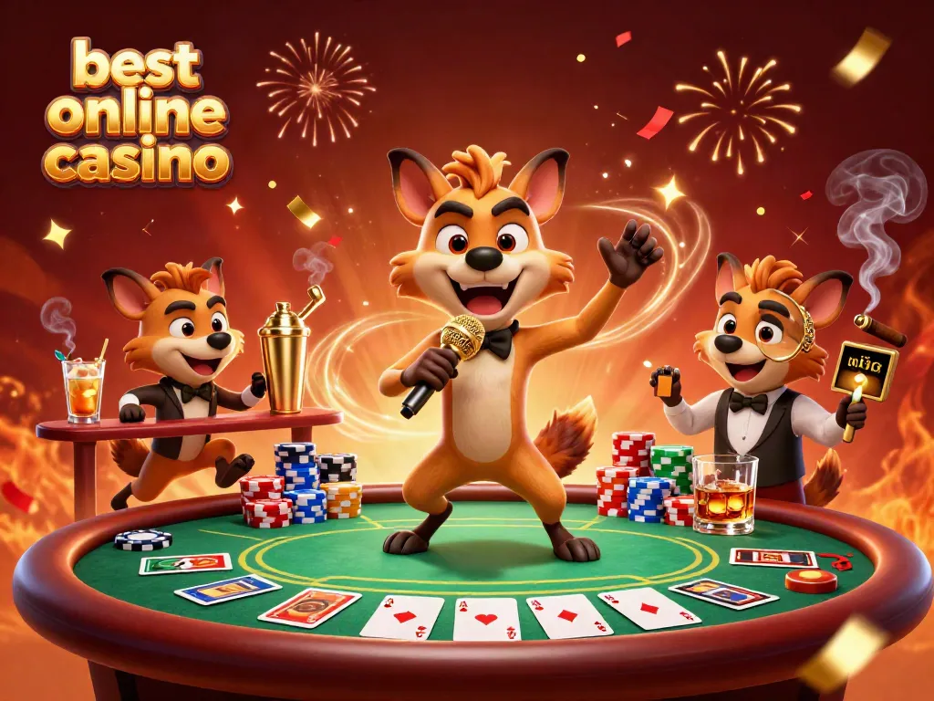 Experience the laughter and excitement at the best online casino with a hyena comedy club.
