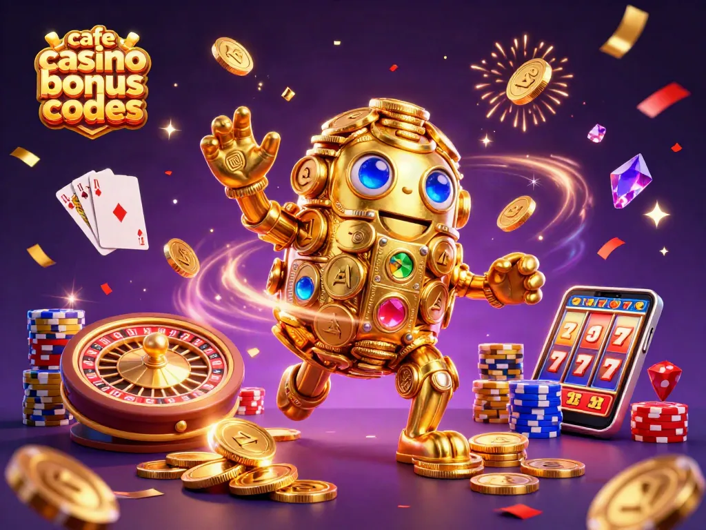 Experience winning strategies with cafe casino bonus codes amidst vibrant casino elements and dynamic gaming action.