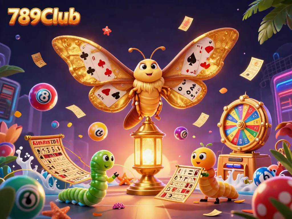 Experience thrilling gameplay with 789Club as a vibrant casino scene comes alive in a dazzling 3D display.