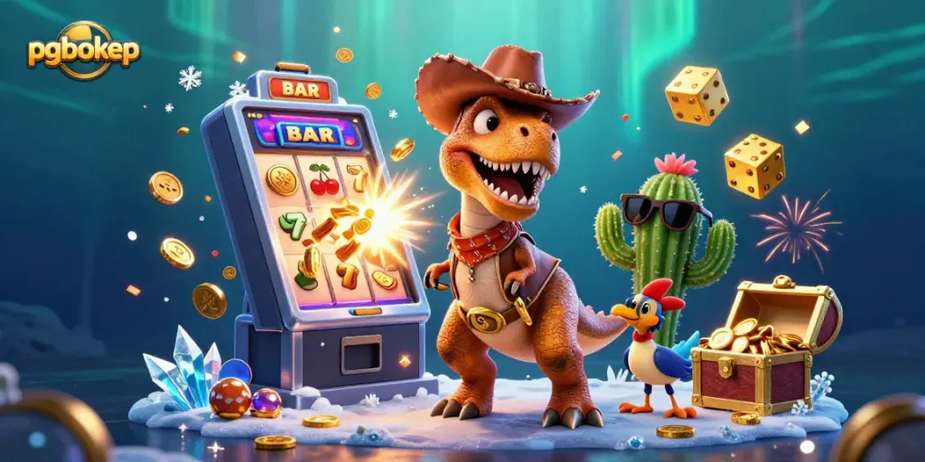 Play exciting casino games at pgbokep with vibrant characters and thrilling jackpot moments.