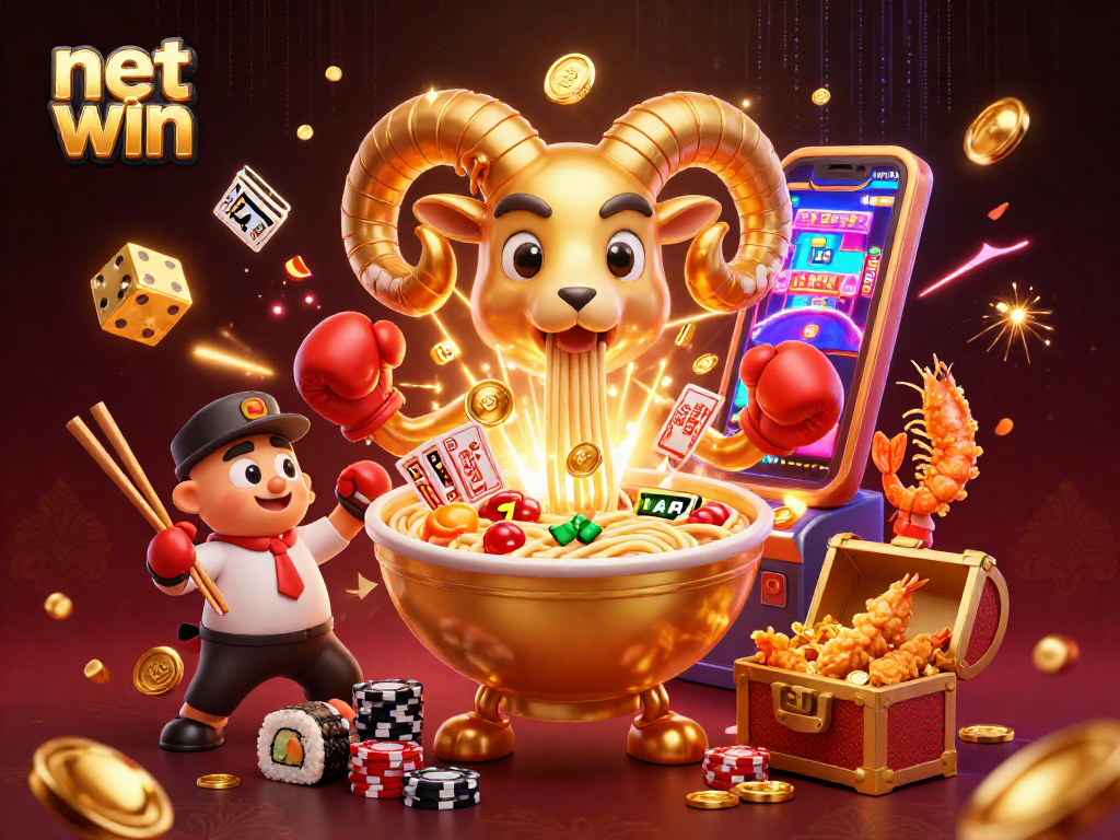 Experience exciting moments at net win while enjoying thrilling games with animated characters and vibrant casino elements.