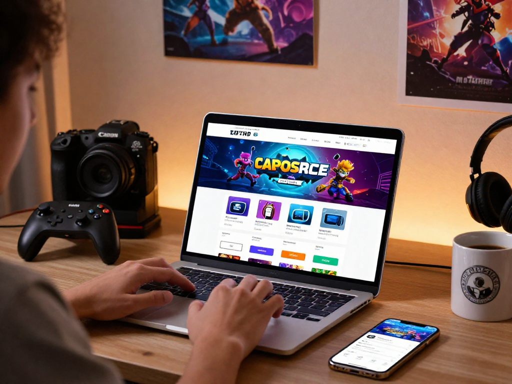 slot7000, toko top up digital game online dengan layar laptop interaktif