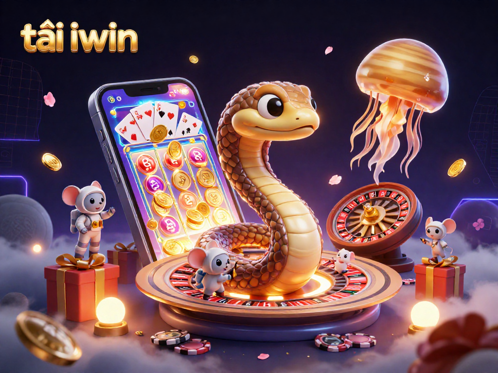 Experience the excitement of tải iwin with vibrant 3D casino characters and dynamic game elements.