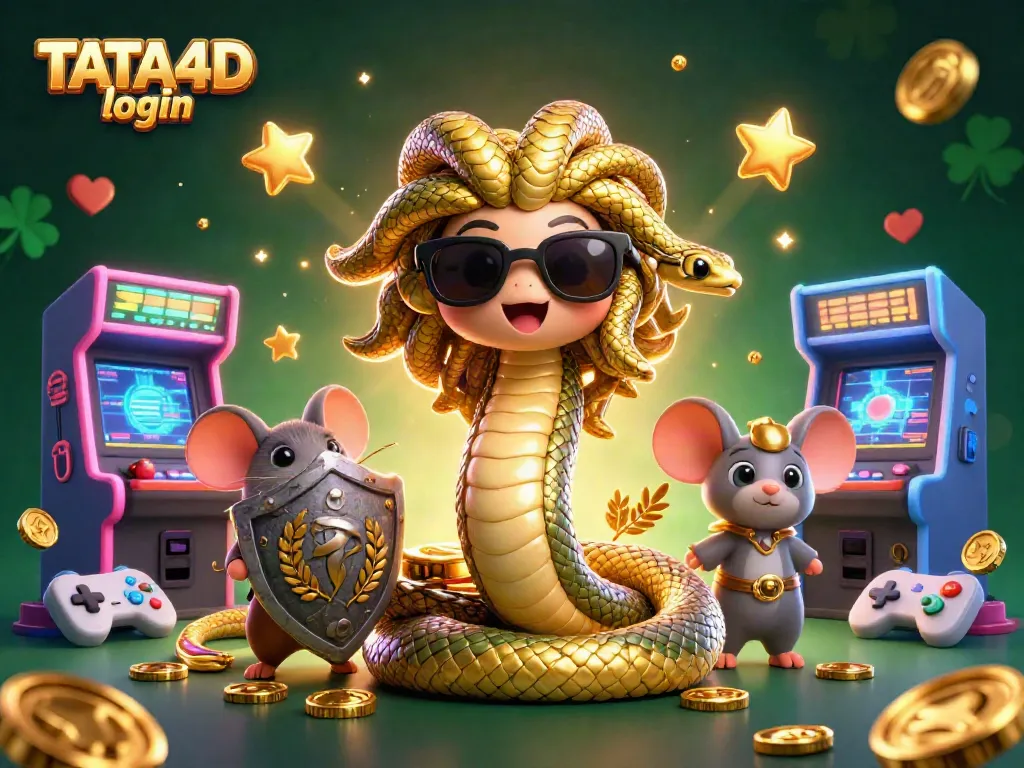 TATA4D login offers gamers an exciting adventure with vibrant 3D casino elements and characters.