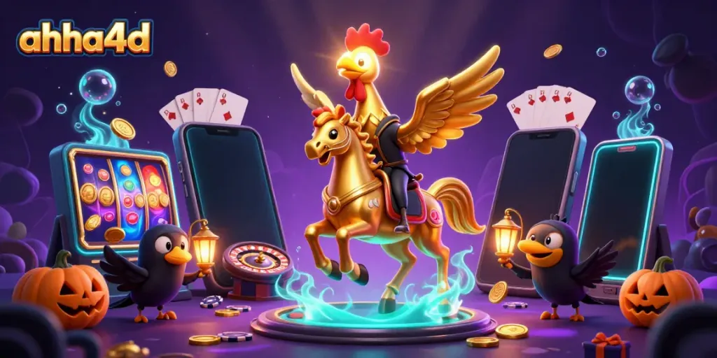 Experience the thrill of ahha4d with vibrant casino characters and dynamic gaming elements.